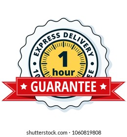 1 Hour Express Delivery illustration