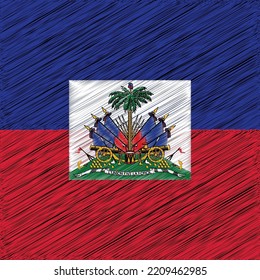 1 January Haiti Independence Day Flag Design