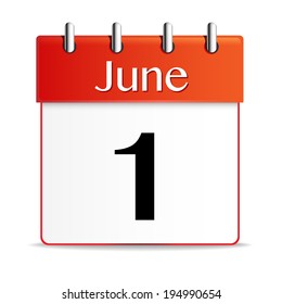 1 June Calendar