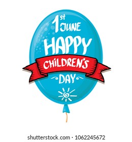 1 june international childrens day background. happy Children day greeting card. kids day poster