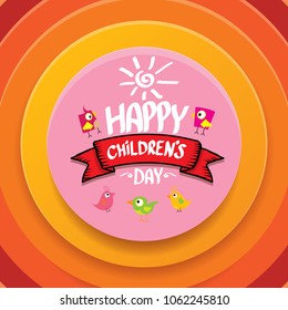1 june international childrens day background. happy Children day greeting card. kids day poster