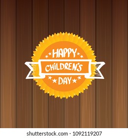 1 june international childrens day background. happy Children day label or greeting card. kids day poster