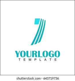 1 letter luxury logotype. Modern blue wings template logo design. Monochrome, retail, business, finance, color, retro rough versions.