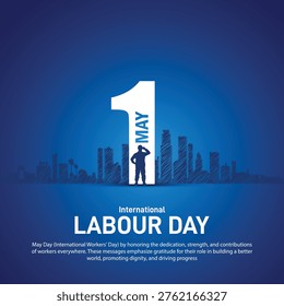 1 May Day concept banner, poster, social media post, postcard, background, backdrop, greetings card, web banner, template, cover design etc. workers day creative. international labour day creative