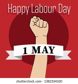 1 May International Labor Day. Workers Day. Happy Labour Day. 