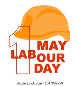 1 may labour day poster,vector illustration, flat style