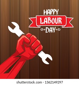 1 may - labour day. vector labour day poster or banner 