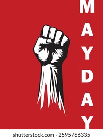 1 may - labour day. vector happy labour day poster or banner