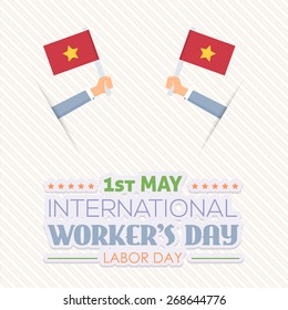 1 May Worker's Day Poster Flyer