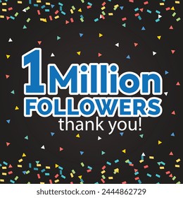 1 Million Followers Templates Design