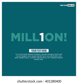 1 Million Page Layout Design Template 