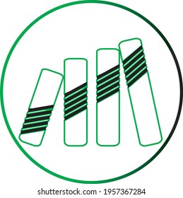 
1 Modernes abstraktes Circle Logo. Symbolsymbol Vector Template..eps