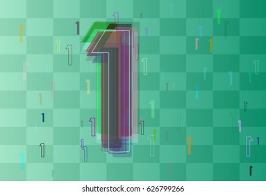 1 Number art elements