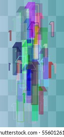 1 Number art icon