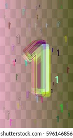 1 Number Template Icon Stock Vector (Royalty Free) 596146856 1 Number Template Icon Stock Vector (Royalty Free) 596146856