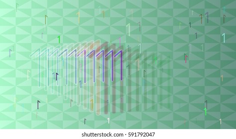 1 Number template vector