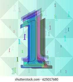1 Number vector template