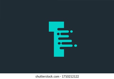 Blue Alphabet Letter Logo Icon Line Stock Vector (Royalty Free ...