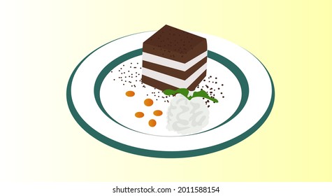1 piece of cake to eat