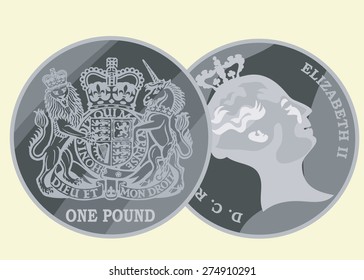 1 Pound Coin 