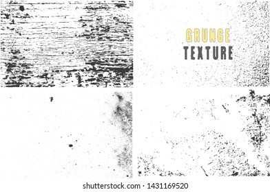 1 set Distressed overlay texture, grunge background. abstract halftone vector.Simply Place illustration over any Object to Create grungy Effect, splattered, abstract, anything for your design