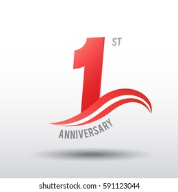 1 Year Anniversary Celebration Design