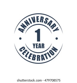 1 Year Anniversary Celebration Logo