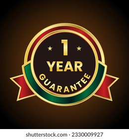 1 year guarantee golden label