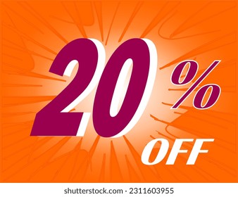 10%, 20%, 30%, 40%, 50% y 60%. veinte por ciento, 