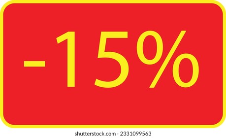 10%, 20%, 30%, 40%, 50%, 60%, 70%, 80%, 90% Discount. Sale tags set vector badges template. Sale offer price sign. Special offer symbol. Discount promotion. Discount badge shape. Vector design