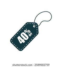 10%, 20%, 30%, 40%, 50%, 60%, 70%, 80%, 90% Discount. Sale tags set vector badges template. Sale offer price sign. Special offer symbol. Discount promotion. Discount badge shape