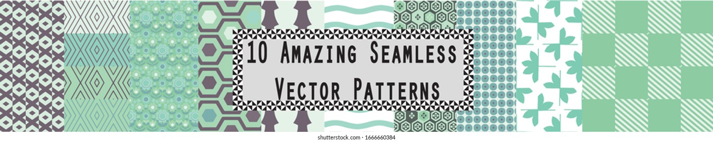 10 Amazing Seamless Vector Patterns