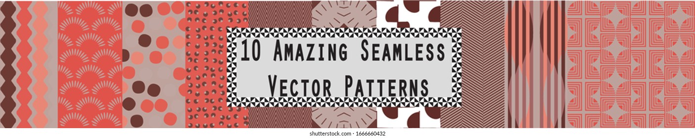 10 Amazing Seamless Vector Patterns