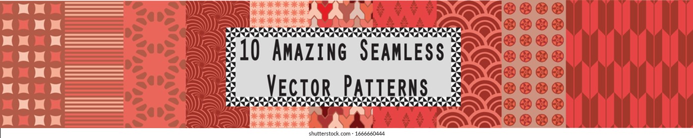 10 Amazing Seamless Vector Patterns