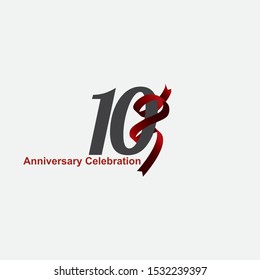10 Anniversary celebration vector design template