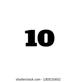 10 anniversary icon