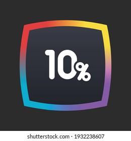 10% - App Icon Button