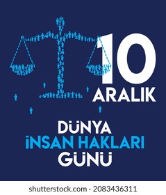 10 aralik insan haklari gunu translate: 10 december human rights day 