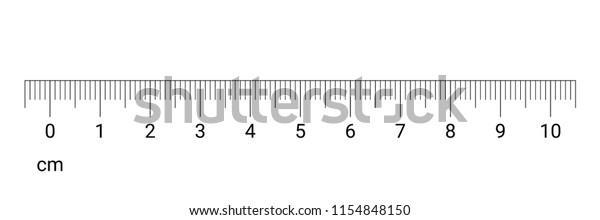 10 cm ruler to scale