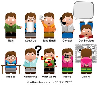 10 characters for categories in web site