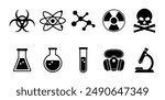 10 Chemistry Vector Set Collection