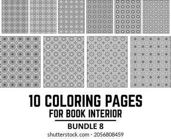 10 páginas de color para el paquete interior de libros 8