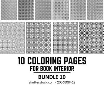 10 páginas de color para el paquete interior del libro 10