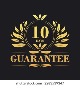 10 Days Guarantee Logo vector,  10 Days Guarantee sign symbol