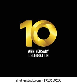 10 design logo vector celebration