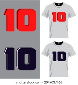 10 design for tshirt for football