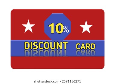 10% discount card 10% discount voucher