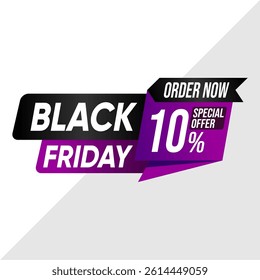 10% Discount Offer Banner - Special Promo Deal