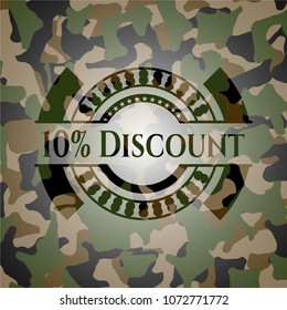 10% Discount on camo texture