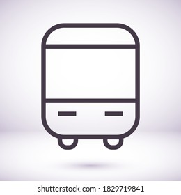 10 eps bus bond icon design, Vektorgrafik